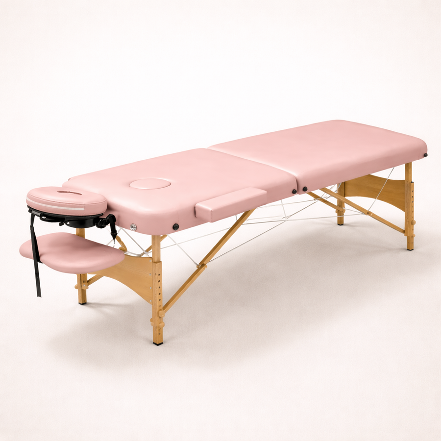 Table de Massage pliante Calma - 60 cm- Rose - Atelier Massage