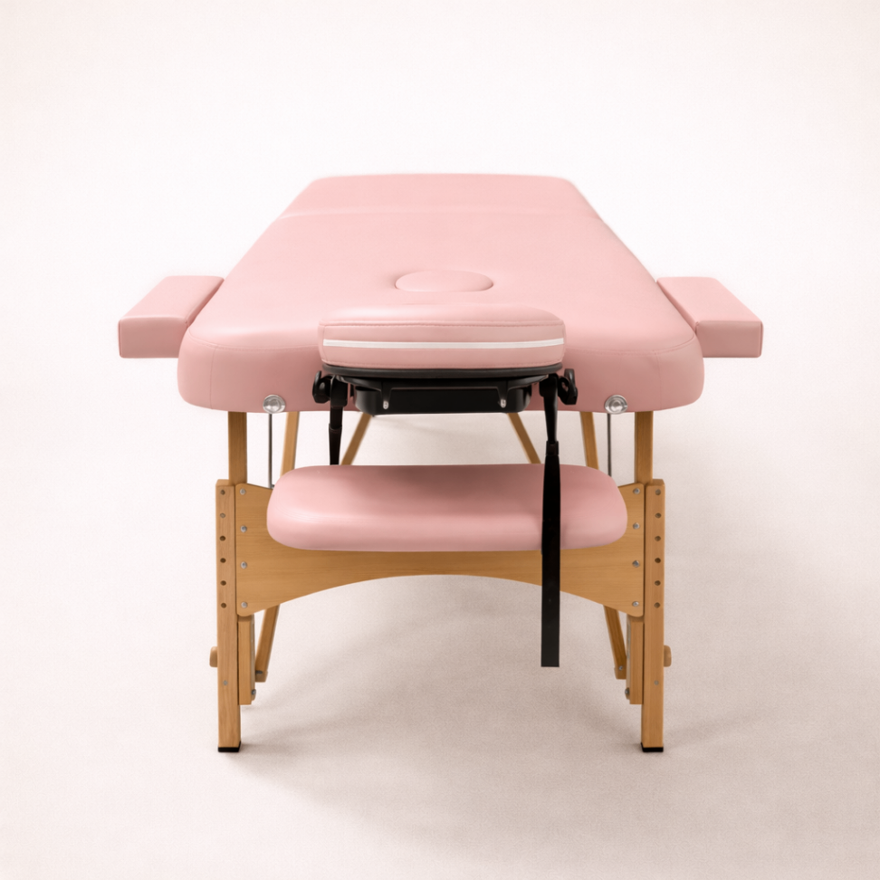 Table de Massage pliante Calma - 60 cm- Rose - Atelier Massage