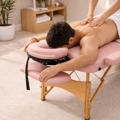 Table de Massage pliante Calma - 60 cm- Rose - Atelier Massage