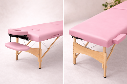 Table de Massage pliante Calma - 60 cm- Rose - Atelier Massage