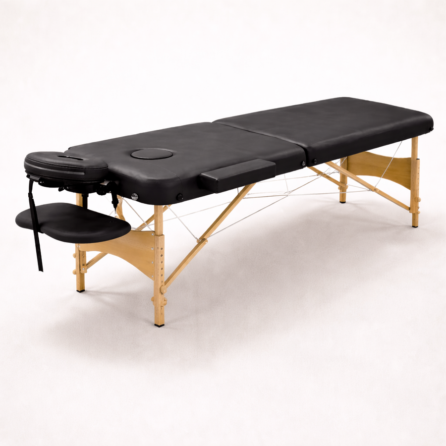 Table de Massage pliante Calma - 60cm - Noir - Atelier Massage