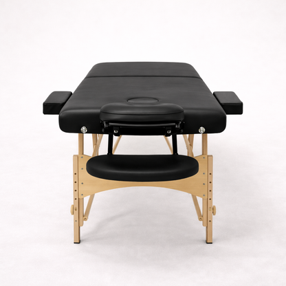 Table de Massage pliante Naori – 70 cm – Noir - Atelier Massage